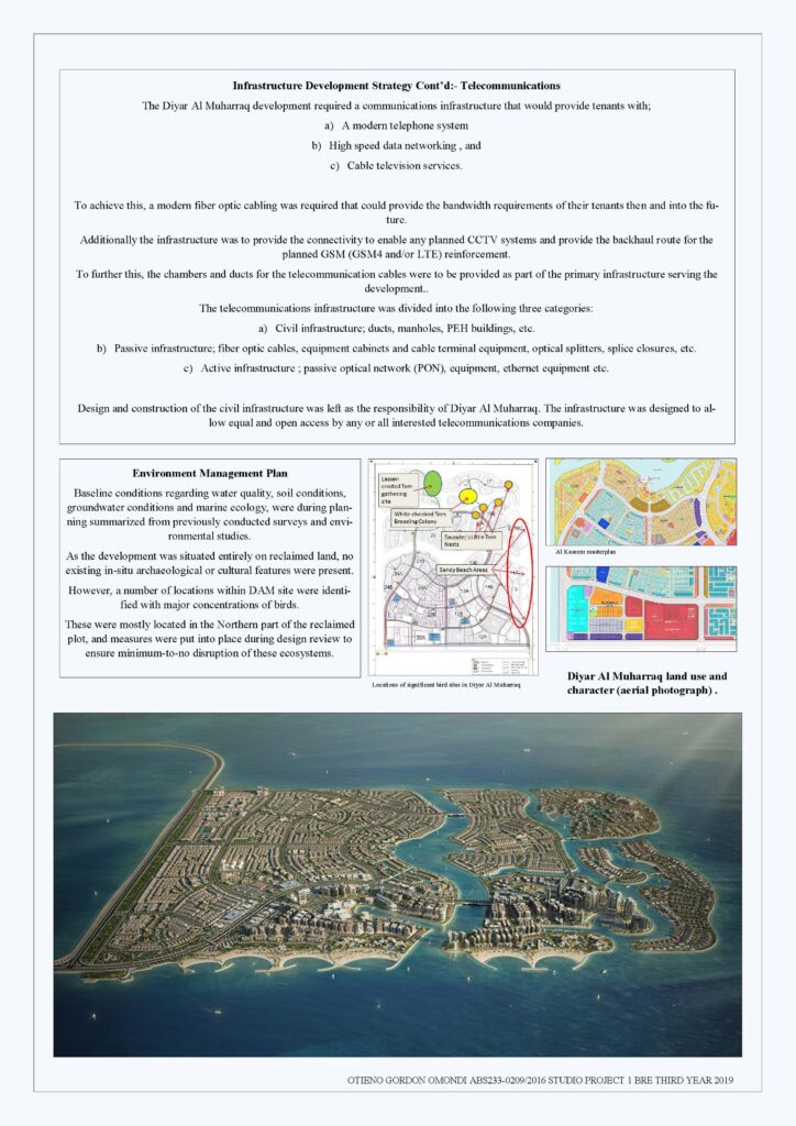 Diyar Al Muharaq (Infrastructure analysis continued) - Water